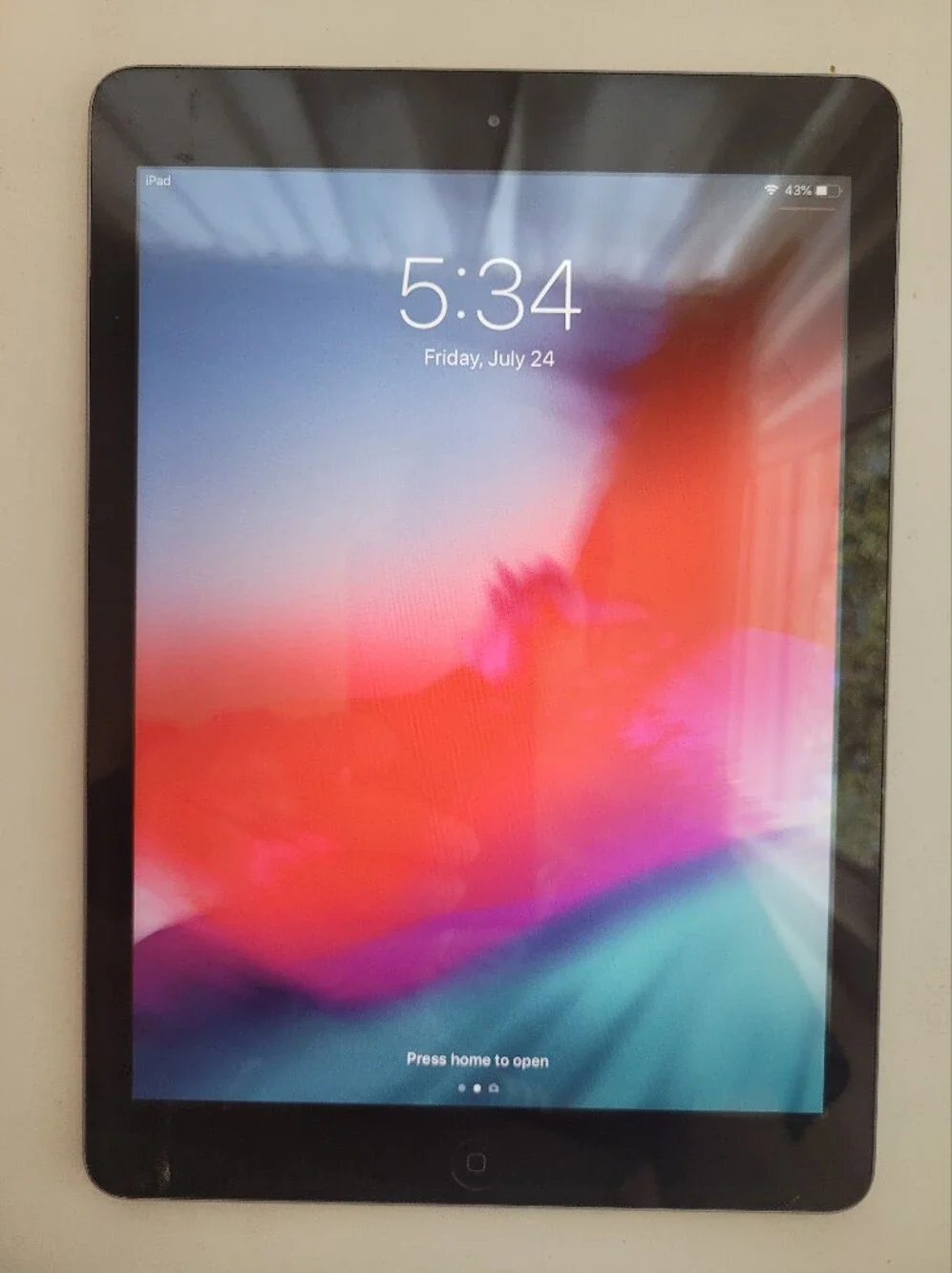 Apple Ipad Air 2nd Gen Wifi Used Space Gray 16 Gb **AJ**